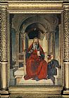 St Jerome Paintings - St Jerome by Lorenzo Costa